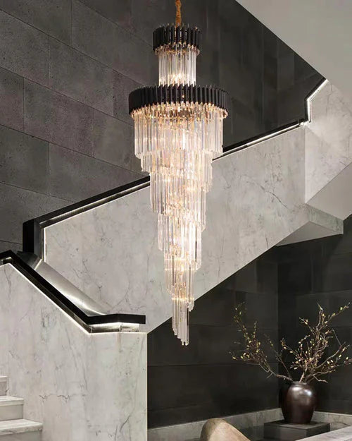 Zingaroo Cascading Crystal Chandelier – Asian Premium Lights