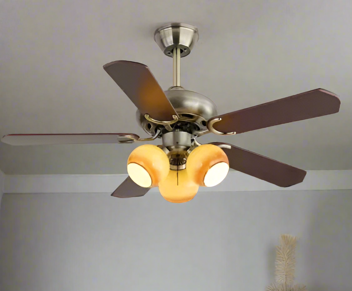 3 Moon 52-inch Chandelier Fan