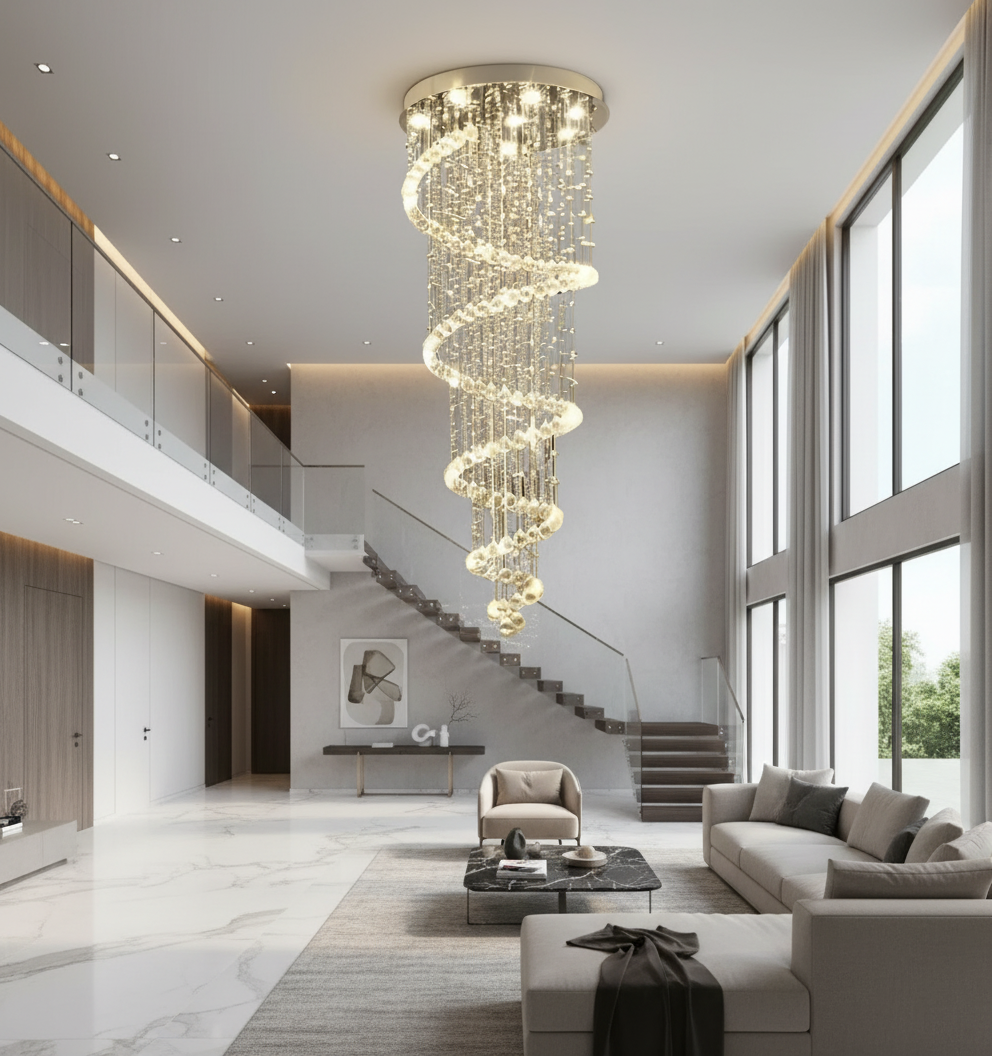 Spiral Captivating chandelier