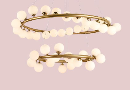Aurora Twin-Ring Chandelier