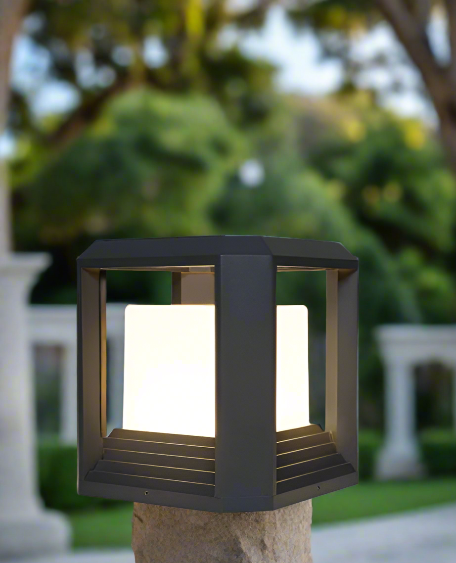 Classic Cube Outdoor Wall Light
