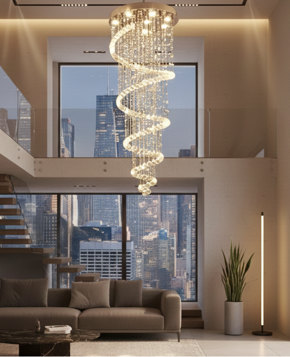 Spiral Captivating chandelier