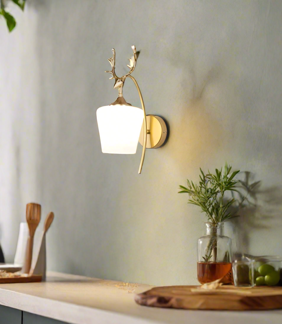Chiara Antlers wall light