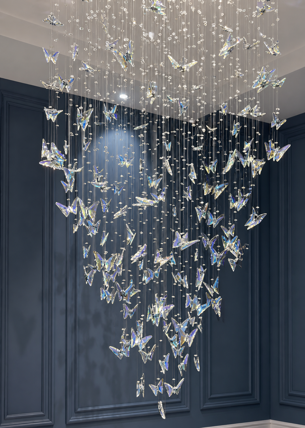 Luxurious Fancy Customized Butterfly Crystal Chandelier