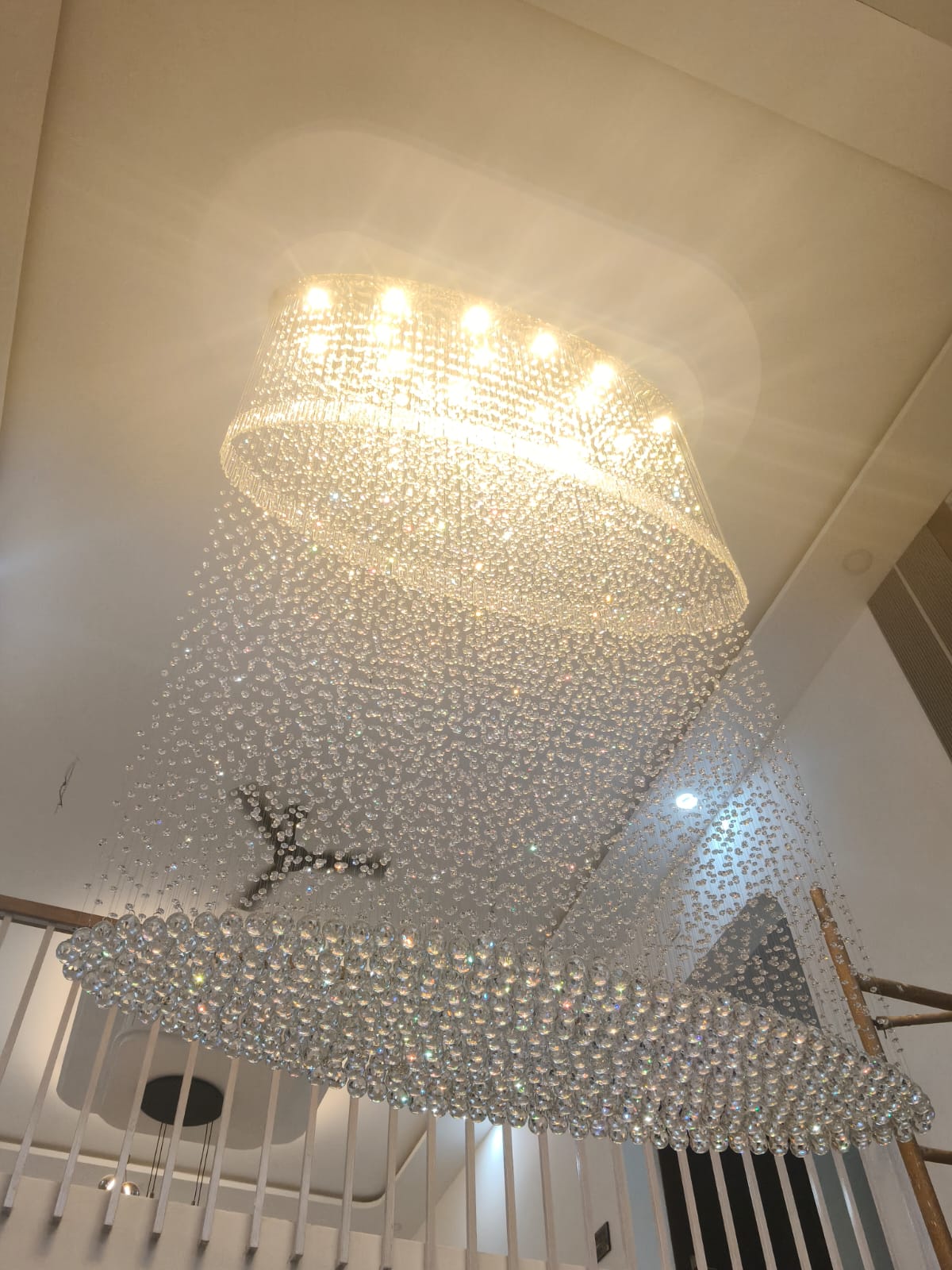 Luxe Tear Drop Chandelier