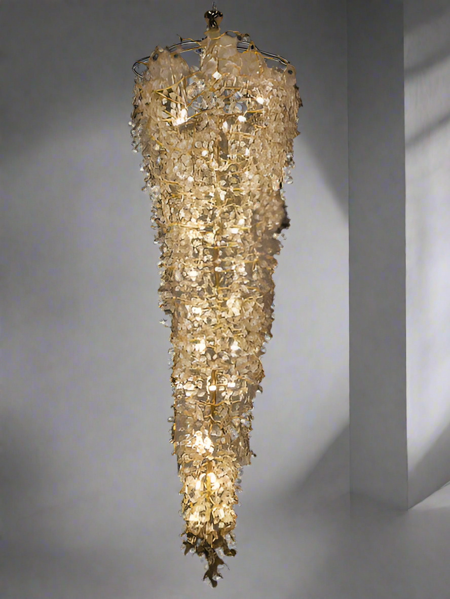 Elite crystal Duplex chandelier