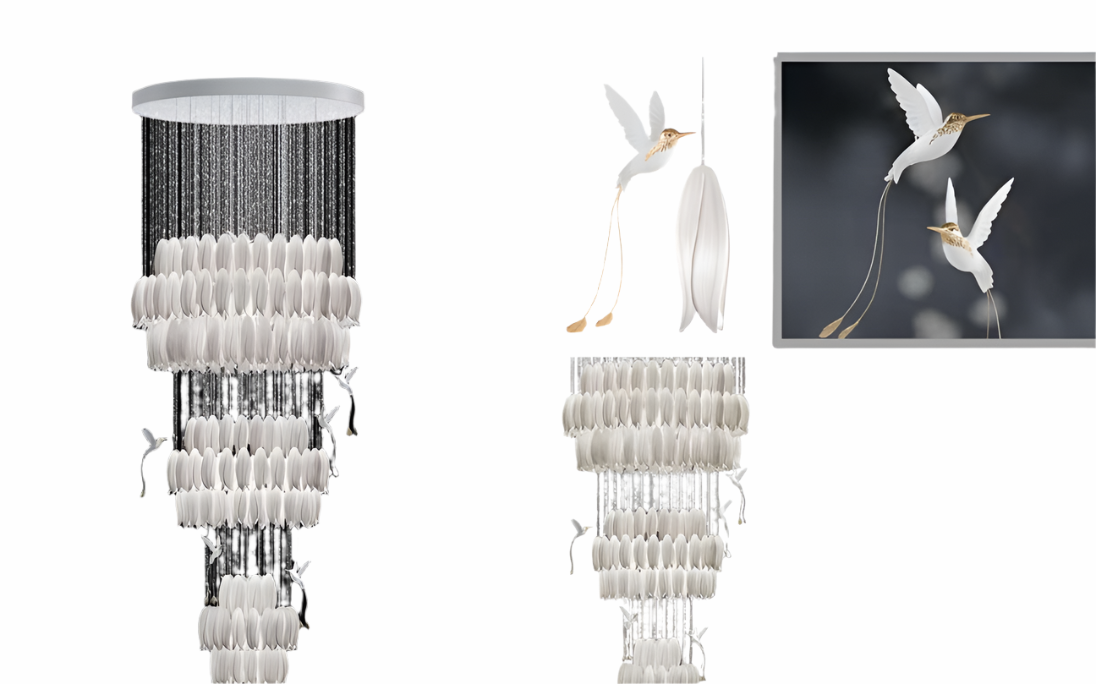 Flutter Aura Grand Chandelier