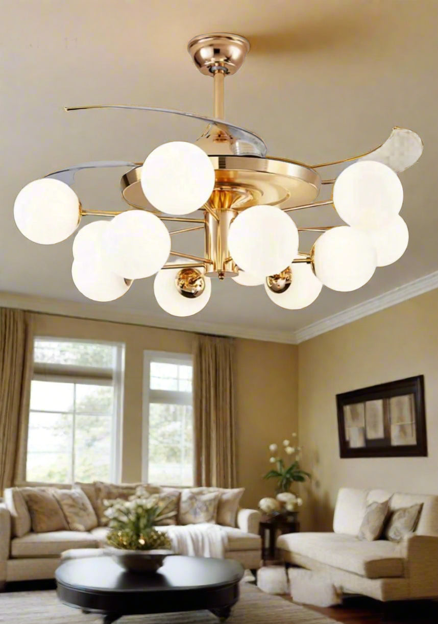 IS Designer Ceiling Fan Chandelier