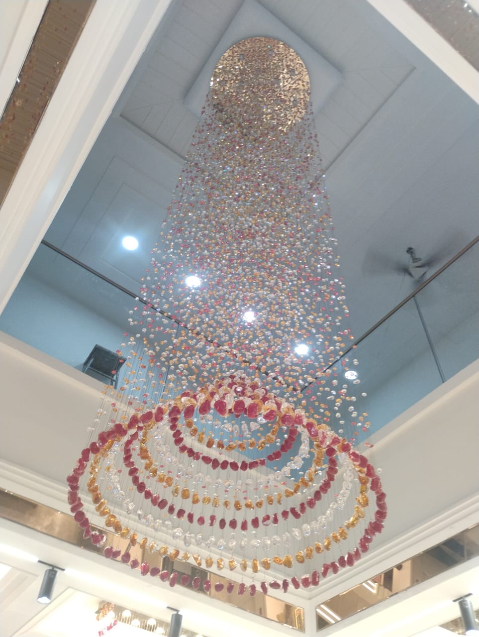 Marvelous Stone Crystal Chandelier