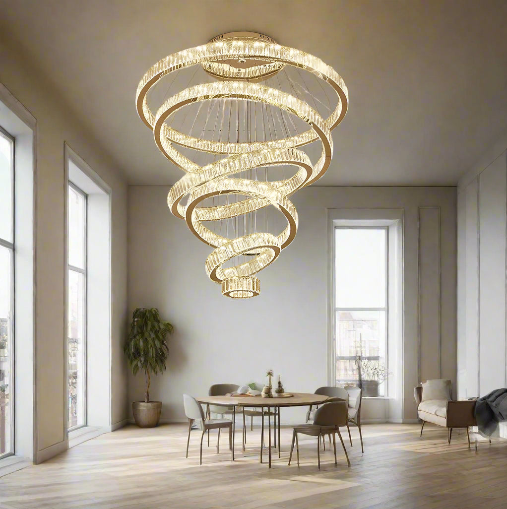 Luxury Ring Duplex Chandelier