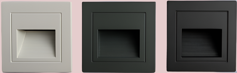 Recessed Stair Light Indoor Outdoor Decoration Step Light ( Set of 5)