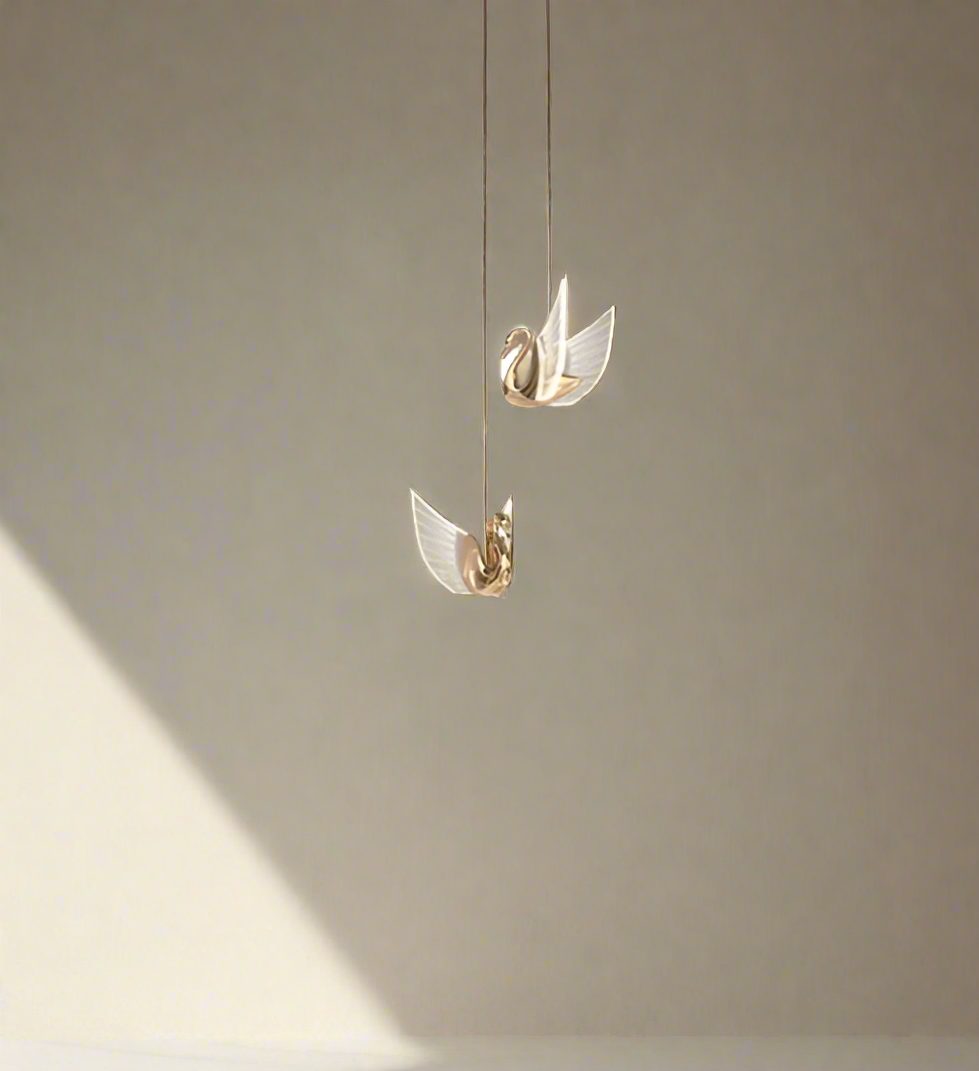Swan Design Hanging Light