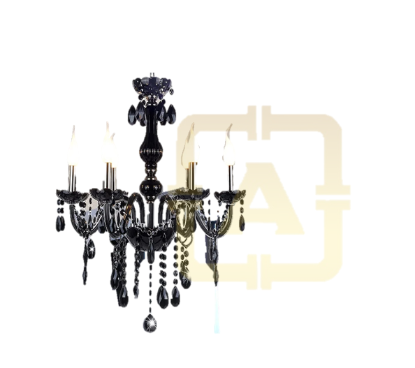Classic Italian Crystal Chandelier (6 Lights)