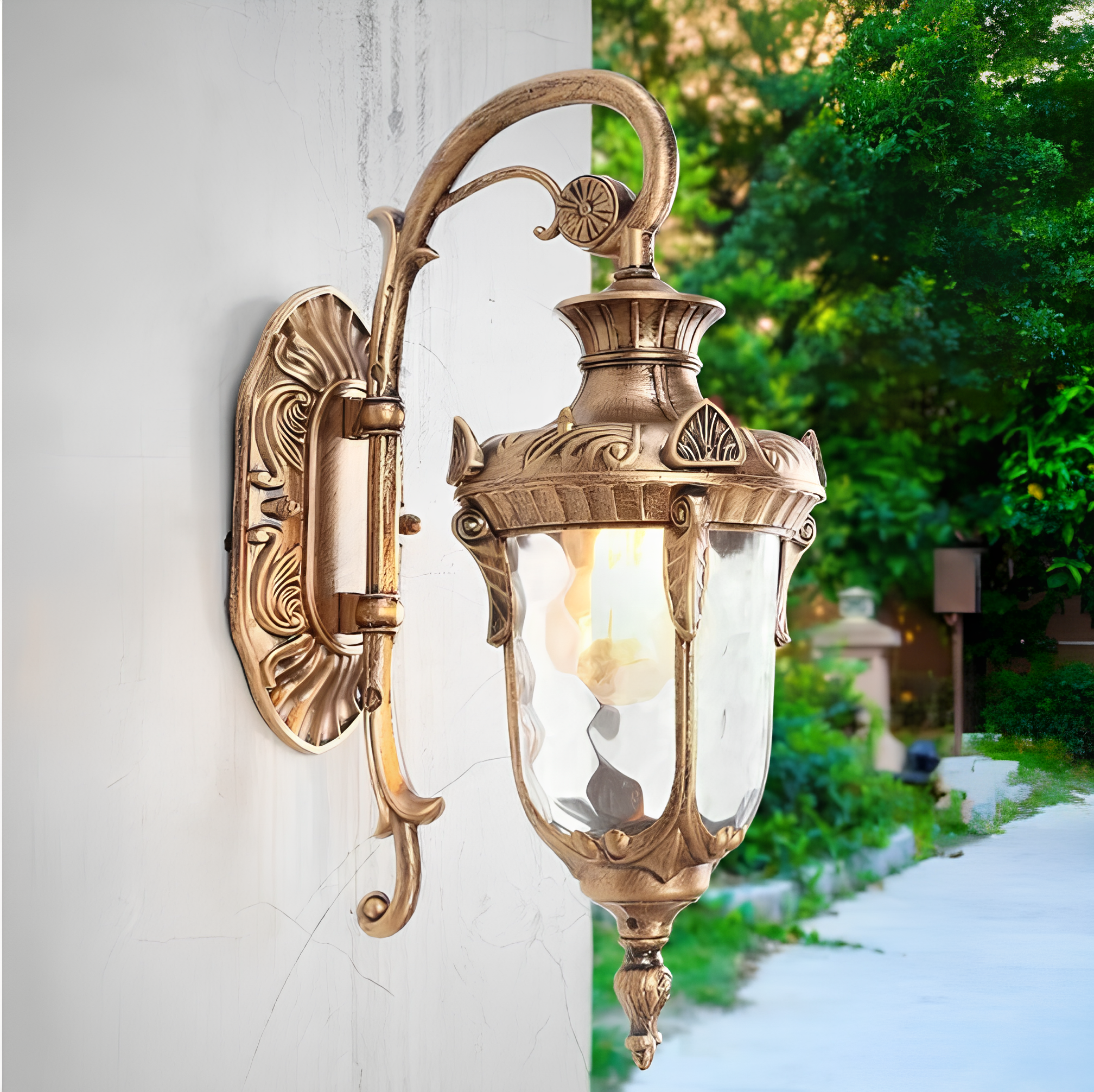 Swarna Deep Outdoor Wall Light
