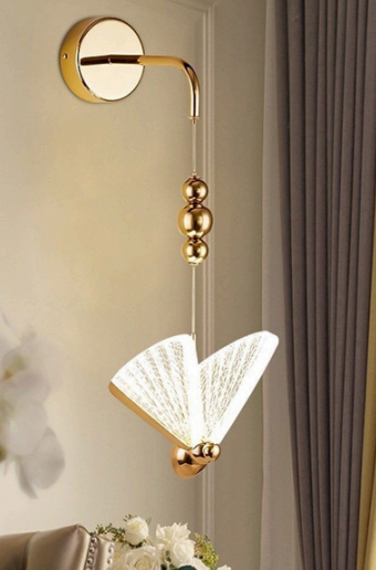 Wings of Light Butterfly Wall Light