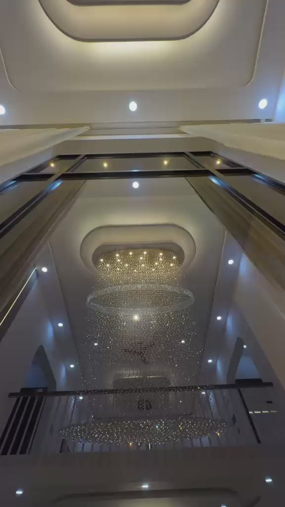 Luxe Tear Drop Chandelier