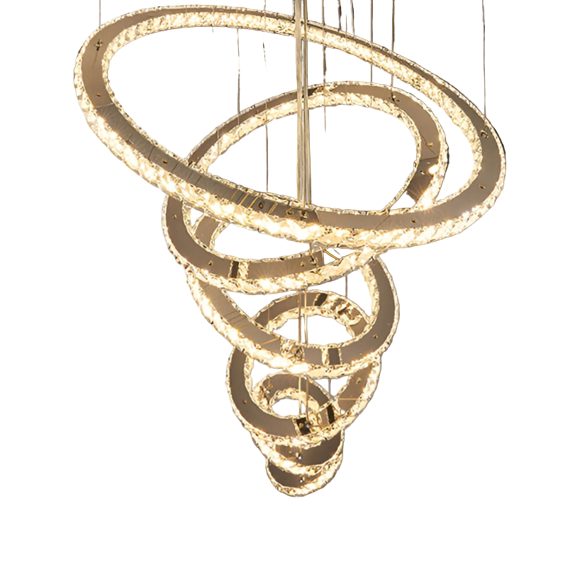 Luxury Ring Duplex Chandelier